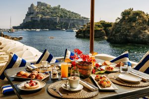 Colazione in riva al mare al Giardino Eden