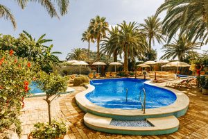 Le piscine del Giardino Eden di Ischia