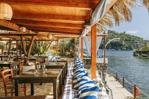 Ristorante sul mare a Ischia