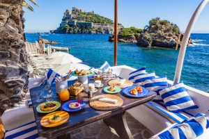 Sea Breakfast colazione in riva mare a Ischia