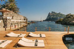 Solarium sul mare Ischia