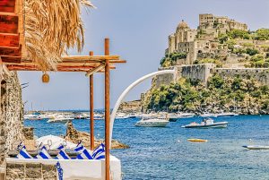 Il ristorante sul mare a Ischia Giardino Eden